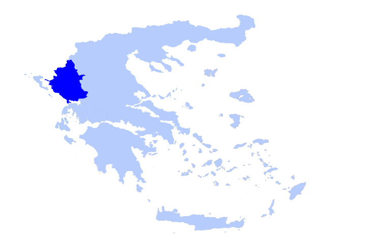 Epirus Nordgriechenland Grafik
