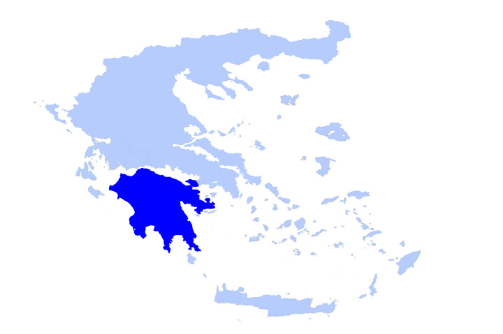 Peloponnes Grafik